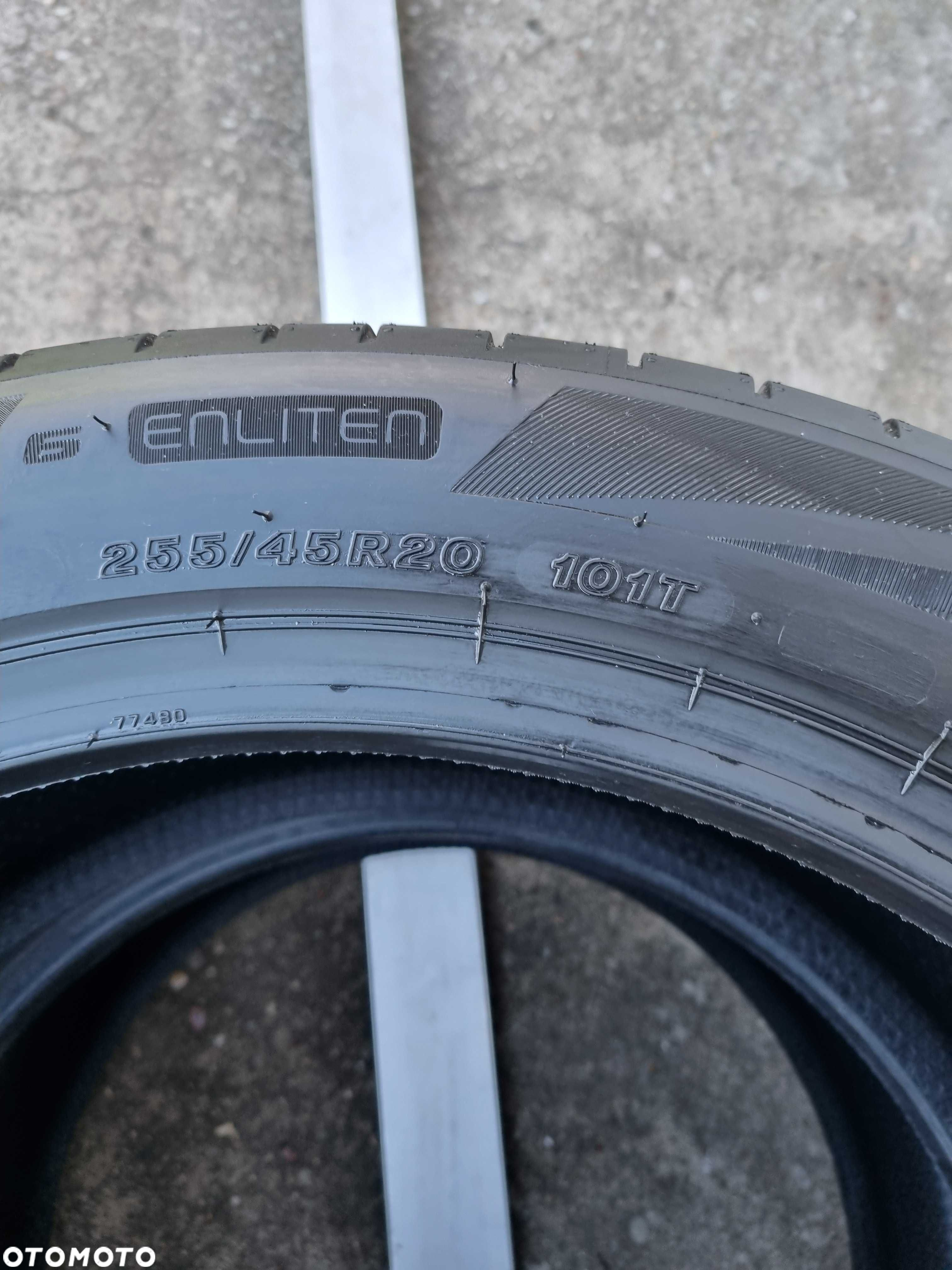 Opony letnie BRIDGESTONE Turanza 6 Enliten 255/45 R20 101T NOWE P407 - 6