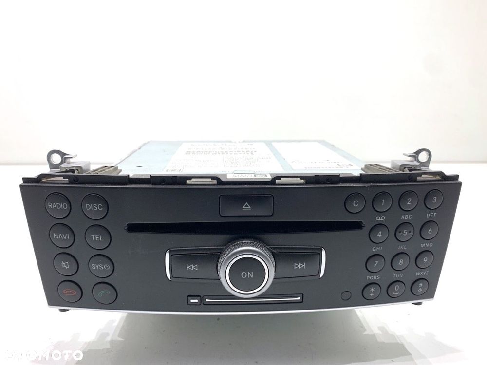 RADIO MERCEDES-BENZ KLASA GLK (X204) 2008 - 2015 220 CDI (204.902) 125 kW [170 KM] olej napędowy - 1