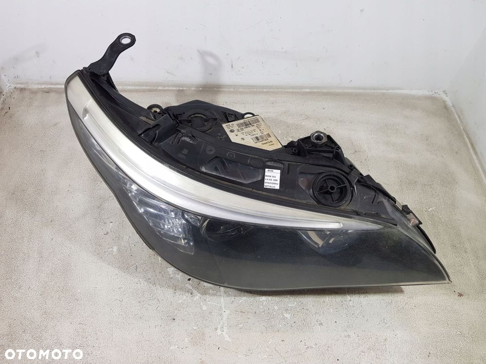 lampa prawa prawy przód 7044672 bmw e60 e61 lci eur bi xenon skrętna - 4