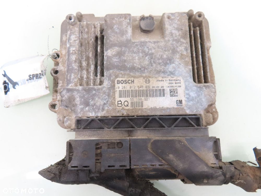 STEROWNIK OPEL ASTRA III H 1.9 CDTI 0281012548 55198921 - 4