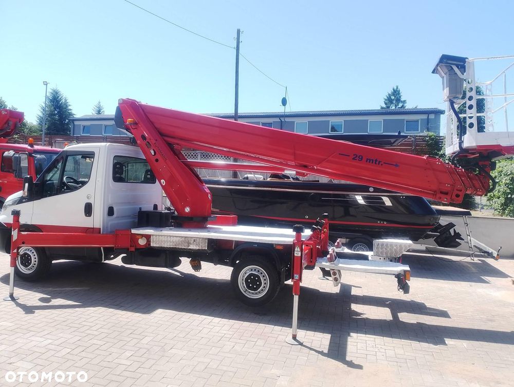 Iveco Podnośnik Koszowy Ruthmann TB290 Zwyżka 29 Metrów 17 w Bok UDT  Import Jak Wumag Gsr Multitel - 13