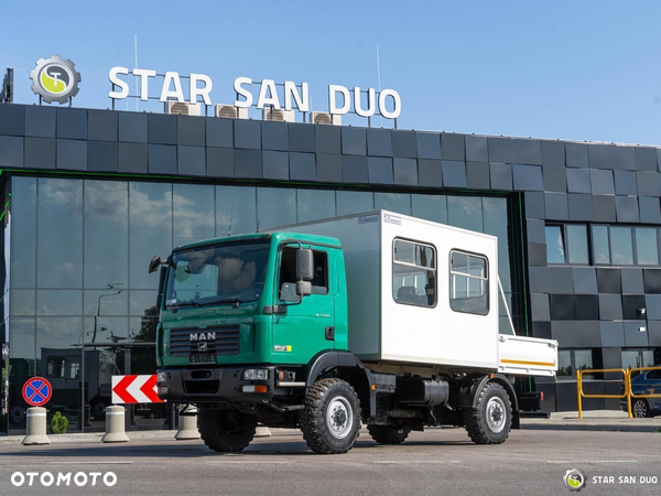 MAN TGM 13.240 4x4 BL Brygadówka Kamper Przewóz Osób