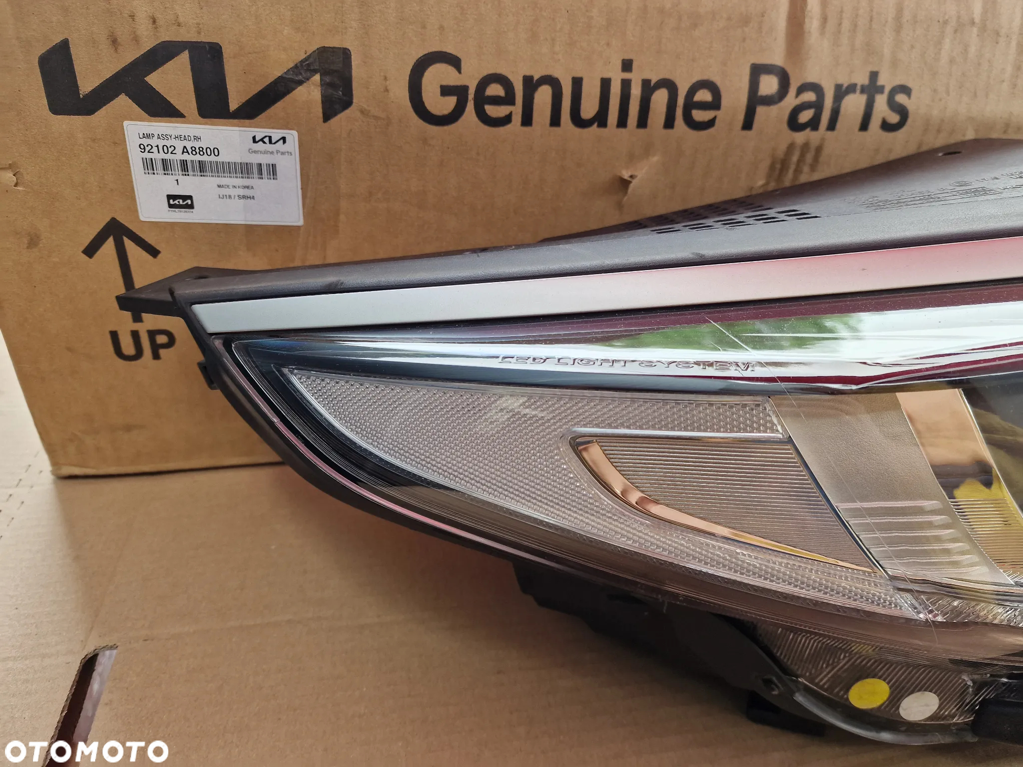 Lampa prawa przednia Kia optima IV full led - 2