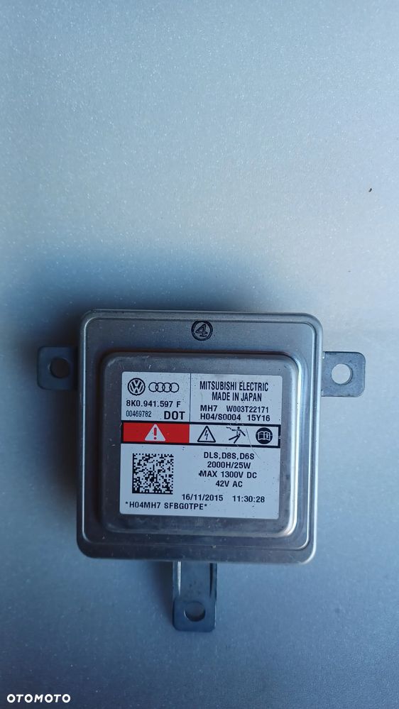 Sterownik moduł ŚWIATEŁ 8k0941597 F