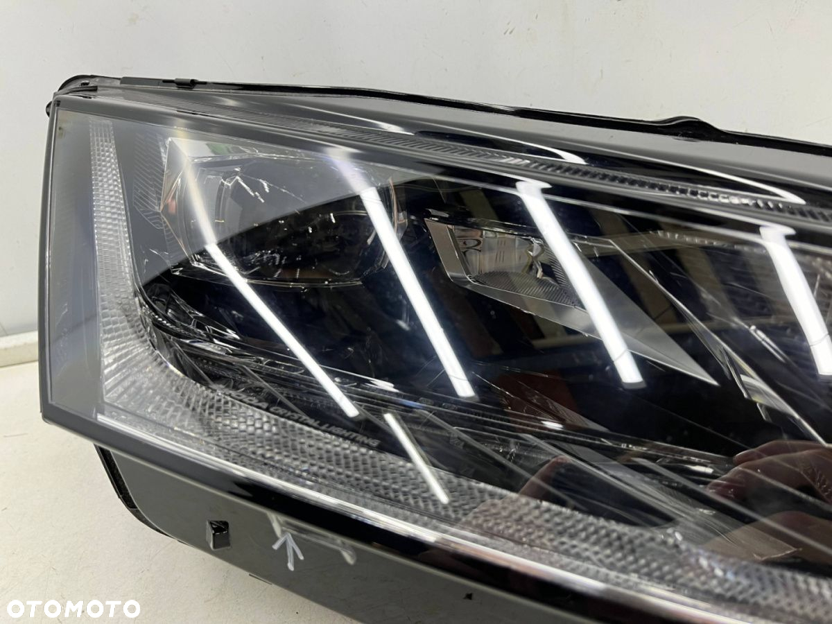 Lampa reflektor Skoda Octavia 4 IV 19r.- PRAWA przednia full LED prawy przód 5e4941016a - 13