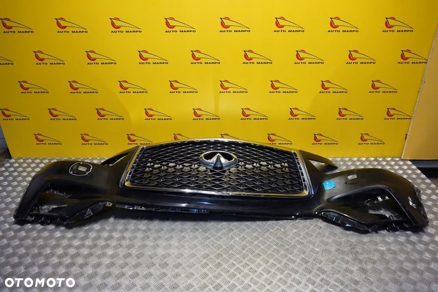 INFINITI QX80 2018 2019 2020 Zderzak Przód Przedni Atrapa Grill USA - 4
