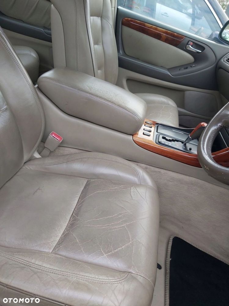 LEXUS GS 300 II komplet foteli skóra przód tył lewy prawy UK - 7