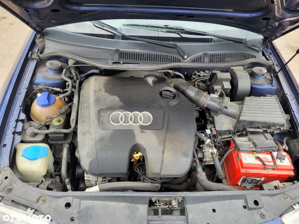 AUDI A3 8L 1.6 APF DUU silnik skrzynia napęd sanki belka wahacz wahacze zacisk zaciski zwrotnica piasta kopyto mc person - 2