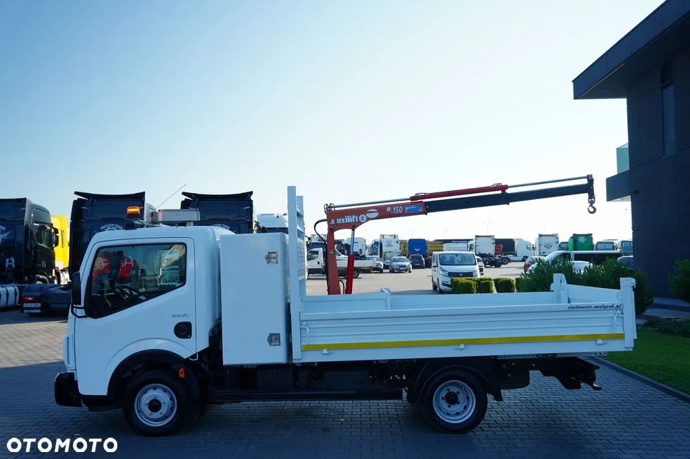 Renault MAXITY / SKRZYNIA /  HDS MAXLIFT 1 500.2 E- 3 M / MAX UDŹWIG 990 KG / BLIŹNIAK / SPROWADZONY / - 4