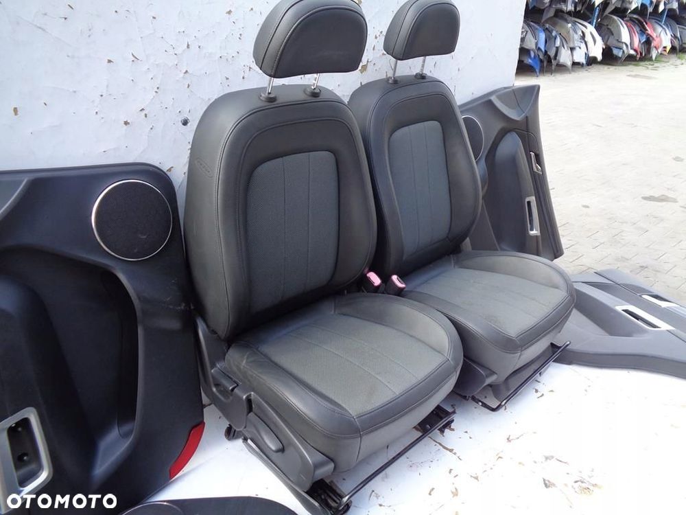 FOTELE SIEDZENIA PÓŁSKÓRA GRZANE OPEL ANTARA - 4