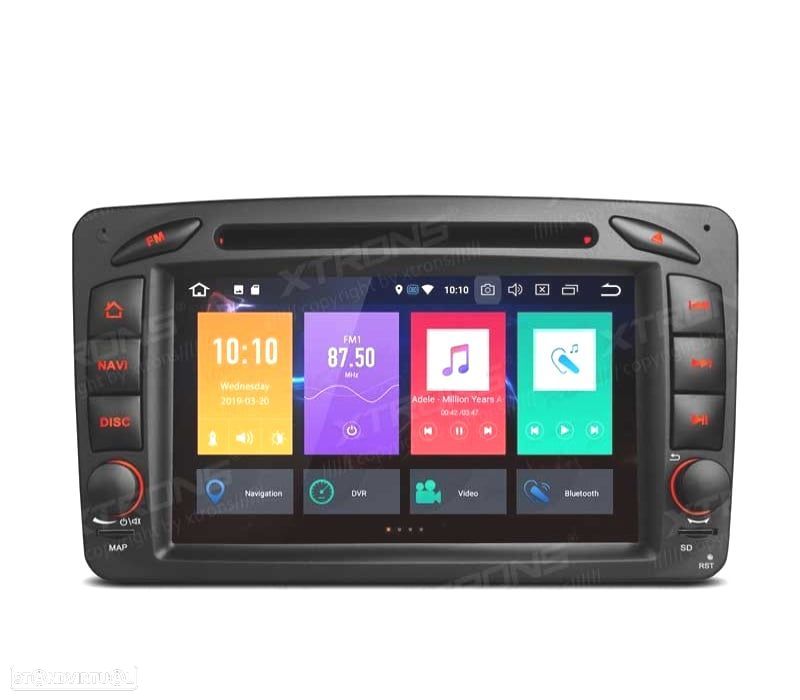 AUTO RÁDIO 7" ANDROID 10.0 OCTA-CORE MULTIMEDIA DVD PARA MERCEDES-BENS - 1