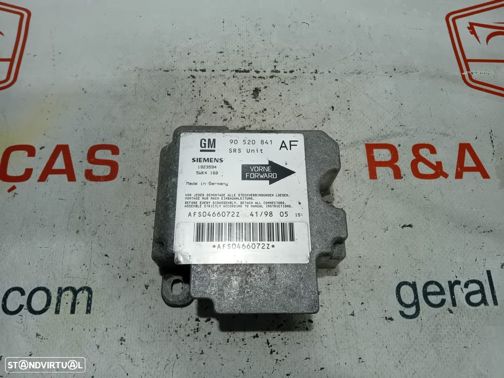 Centralina de Airbag Opel Astra G 90520841 Original - 1