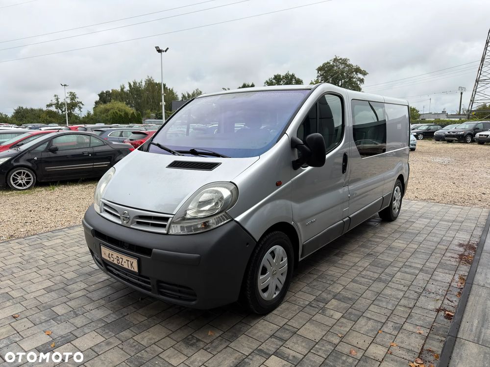 Renault Trafic 2.5 Diesel Brygadówka L2H1 Long Długi 5 Osobowy Klimatyzacja Gwarancja Kredyt - 3
