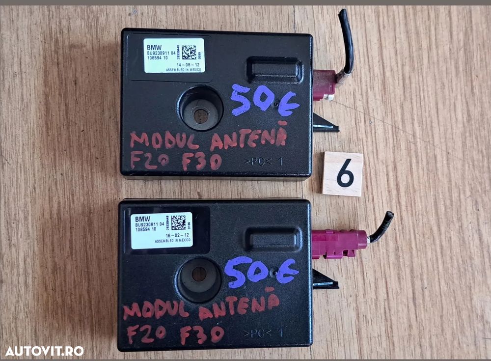 Modul amplificator antena semnal Original BMW F2+LCI F22+LCI F30+LCI F32+LCI F11 F06+LCI G14 F48 E70+LCI - 1