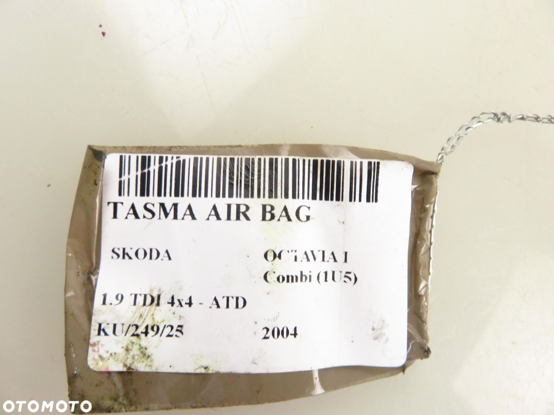 TAŚMA AIRBAG SKODA OCTAVIA I Combi (1U5) 1J0959654AG - 13