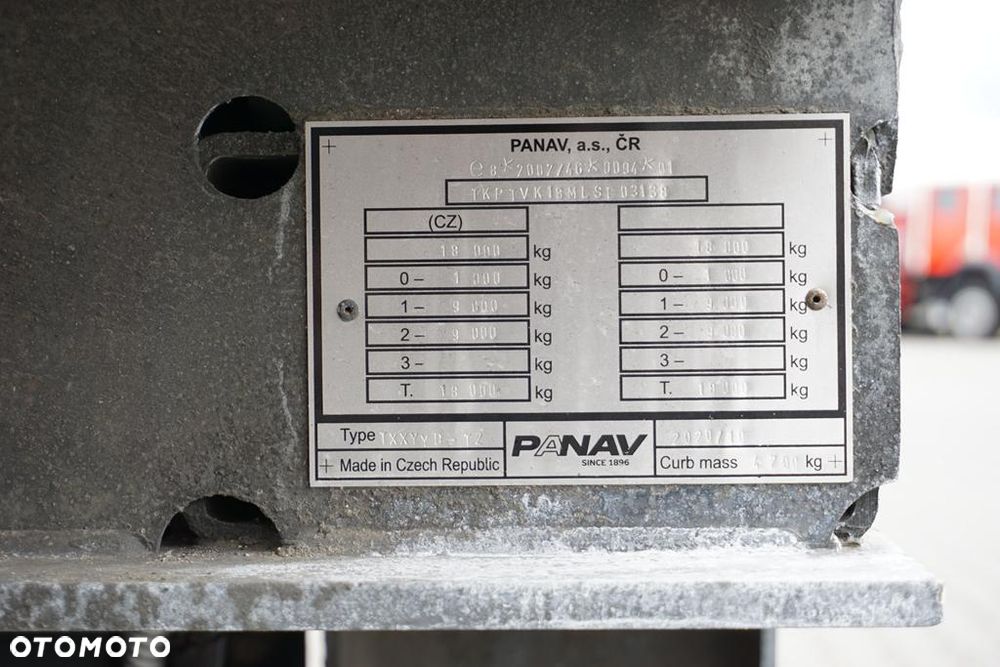 Panav / TANDEM / DŁ. 8,2 M / FIRANKA / 20 PALET - 11