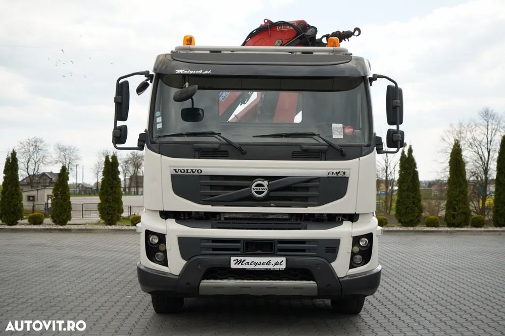 Volvo FMX 370 / 6X4 / TIPPER + FASSI F165XP HDS / MAX. CAPACITATE DE RIDICARE 5200 KG / COMANDĂ RADIO / HAYON LATERAL HIDRAULIC - 15