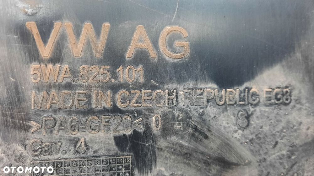 VW AUDI SKODA MALA OSŁONA PODWOZIA 5WA825101 5WA825102A 5WA825101E - 5