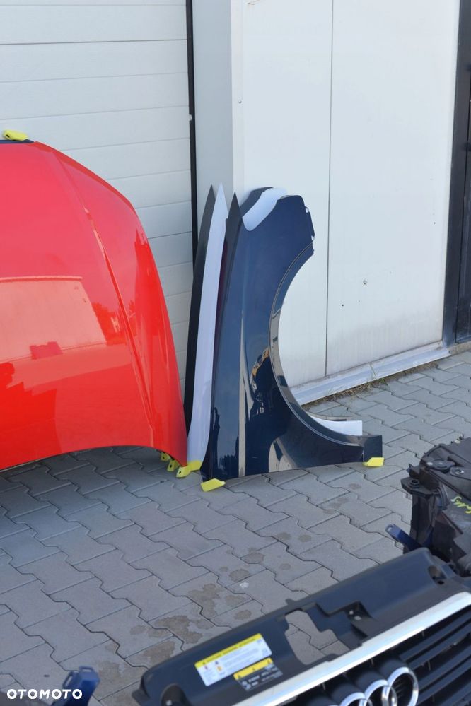 MASKA ZDERZAK GRILL BŁOTNIK LAMPA H7 XENON LED PAS BELKA AUDI A3 8V LIFT - 5