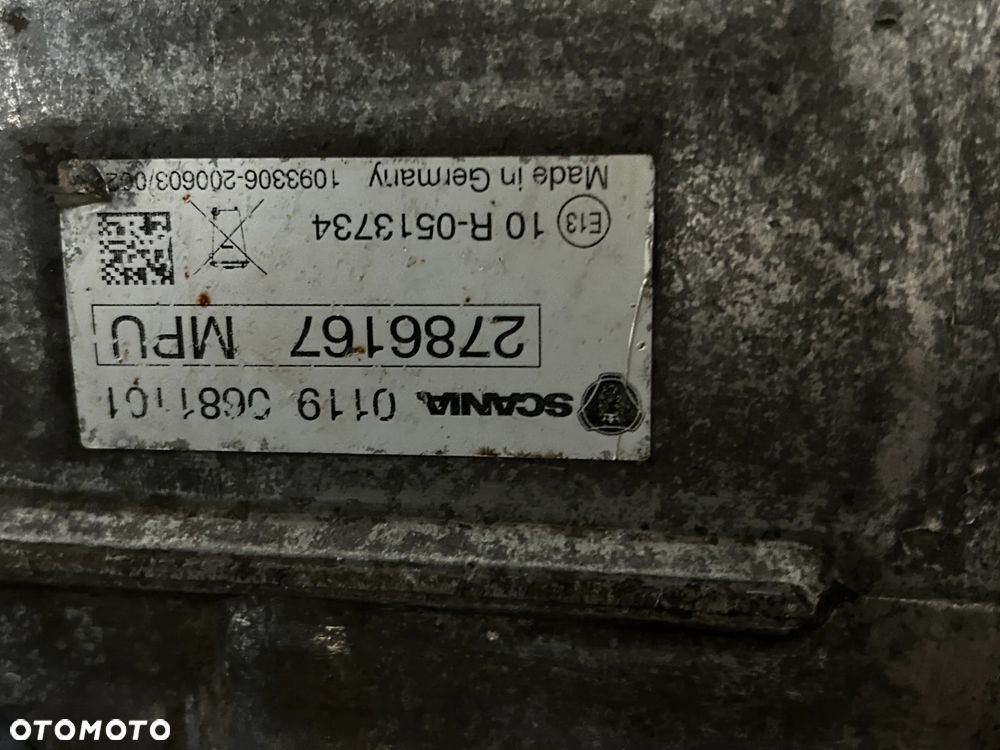 Scania Siłownik osi skrętnej z pompą MPU - 4