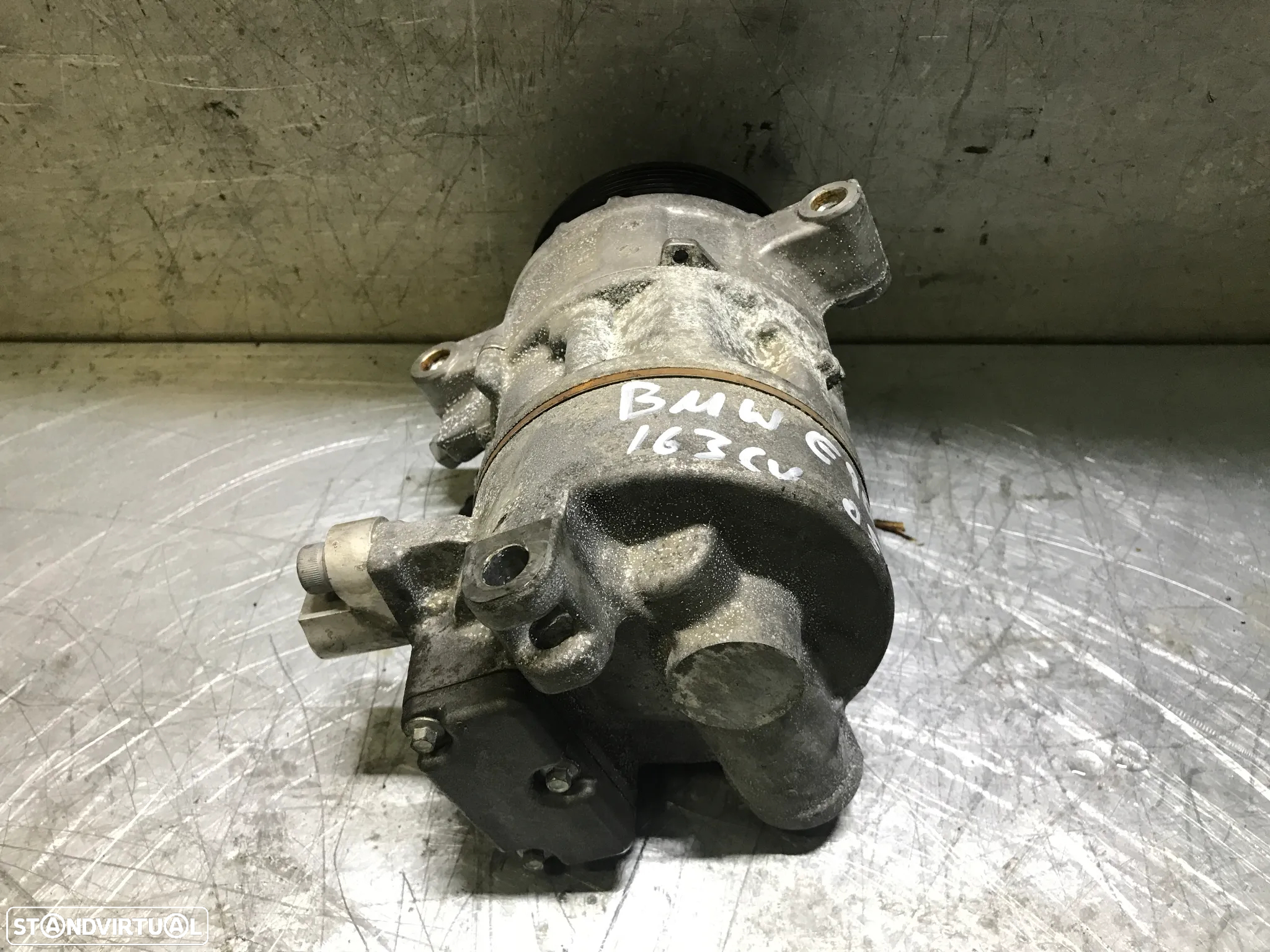 COMPRESSOR DO AC BMW 120D 320D E87 E90 E91 163CV 447190-6262 6452.6987766-01 - 2