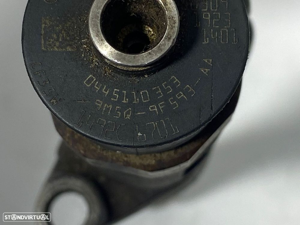 Injector FORD FOCUS II 1.6 TDCi REF. 0445110353 MOTOR G8DA - 2