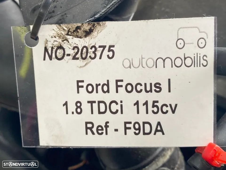 Motor FORD FOCUS I (DAW, DBW) 1.8 TDCi de 115 cv Ref - F9DA  -  NO.20375 - 8