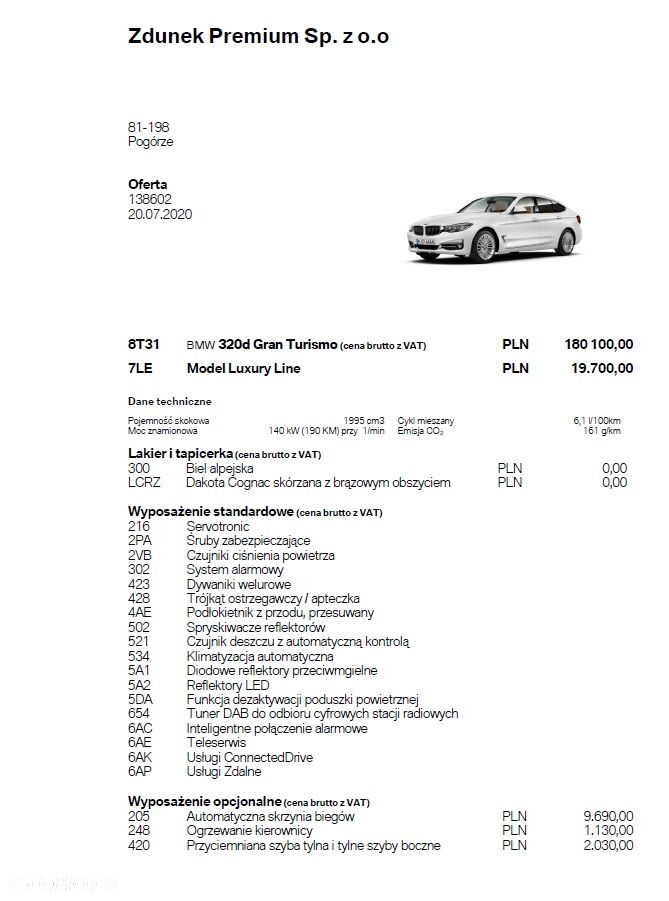 BMW 3GT 320d Luxury Line - 39