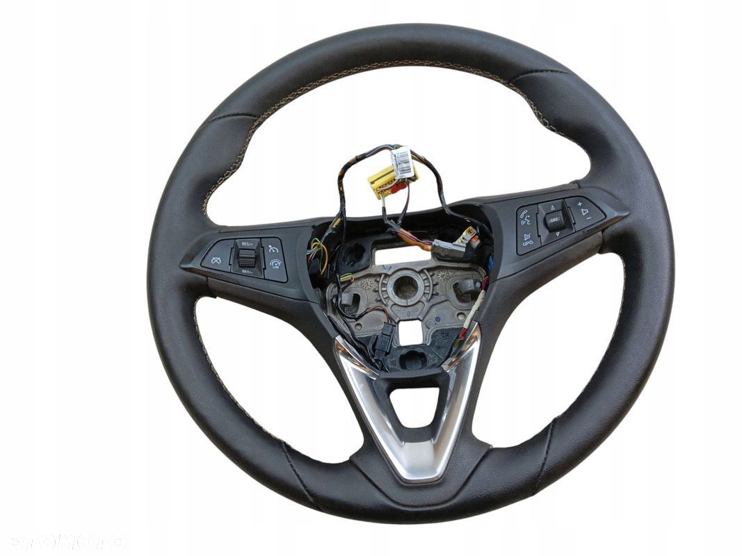 KIEROWNICA SKÓRA SKÓRZNA MULTIFUNKCJA OPEL ASTRA K V 39018010 - 1