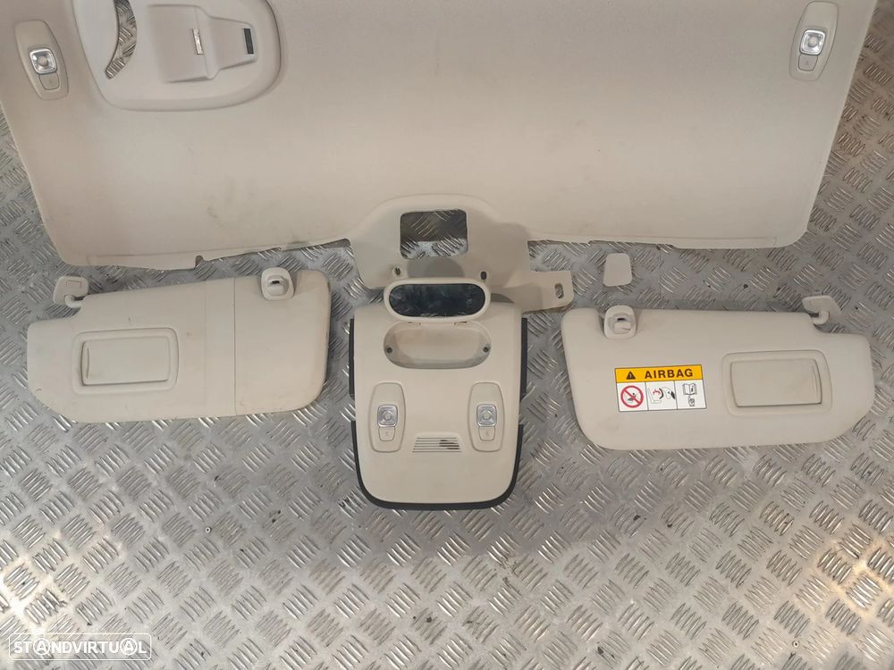 Conjunto Interior Cúpula Beje Renault Grand Scenic MK4 7 Lugares 739105428R - 3