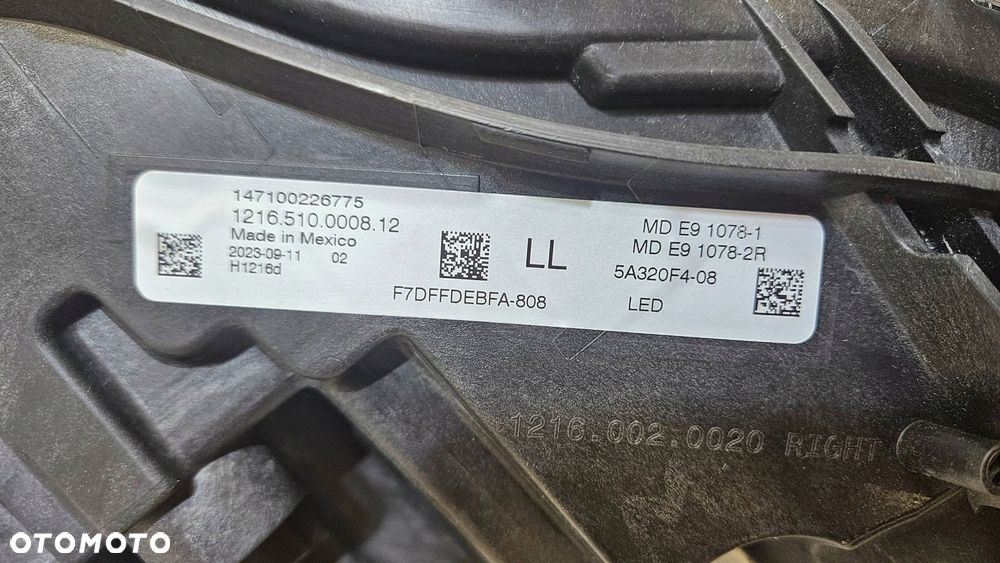 lampa prawa przód przednia bmw 2 g42 cs full led 5a320f4-08 - 9