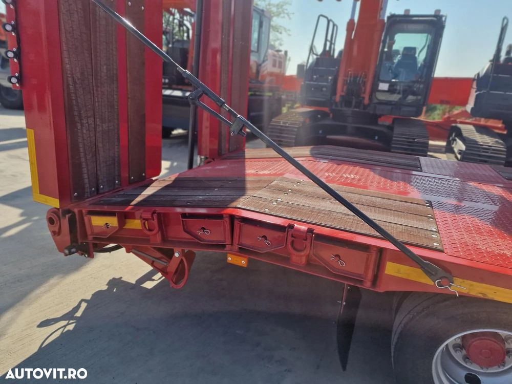 Janmil 3 axe, extensii laterale si lemne, rampe duble 58900 EUR+Tva, axe SAF, picioare sprijin, obloane gat lebada, axa viraatoare spate, produsa in Polonia, latime 2,55m, posibilitate leaing 5 ani-PROMOTIE 58900 EUR+tva - 14