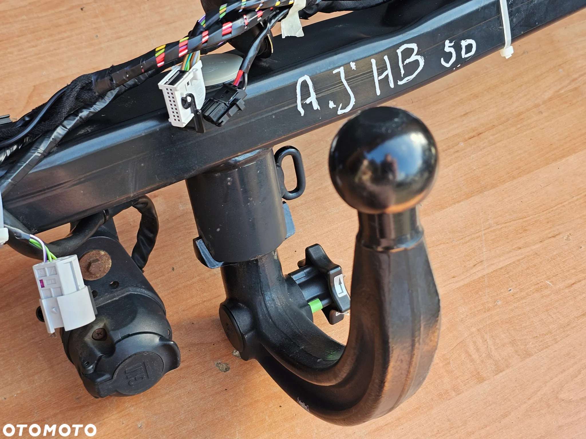 HAK HOLOWNICZY WIĄZKA ODPINANY GNIAZDO 13 PIN MODUŁ OPEL ASTRA J HATCHBACK JAK NOWY - 6