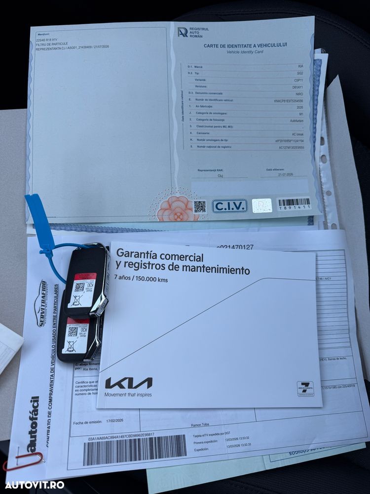 Kia Niro 1.6 GDI HEV 2WD OPF Aut. Core - 23