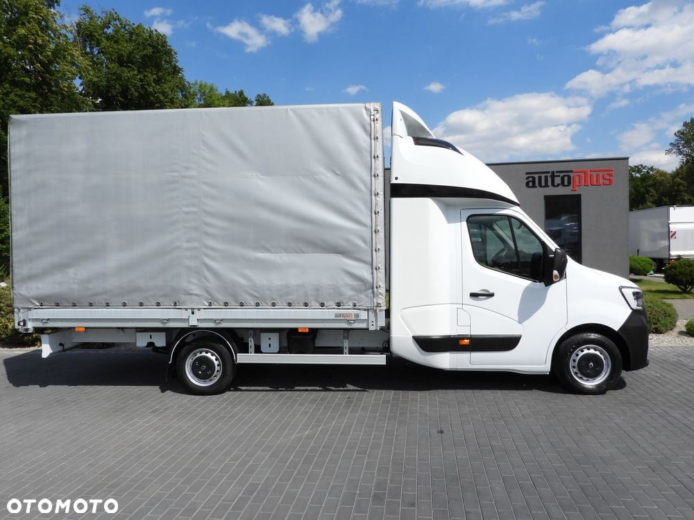 Renault MASTER PLANDEKA 8 PALET WEBASTO TEMPOMAT LEDY PNEUMATYKA KLIMATYZACJA  165KM - 8
