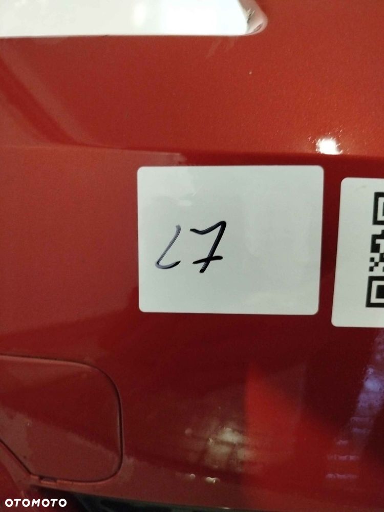 + ZDERZAK PRZÓD PRZEDNI FORD FIESTA MK6 VI LIFT FL T5 RUDY POMARAŃCZOWY HALOGENY - 4