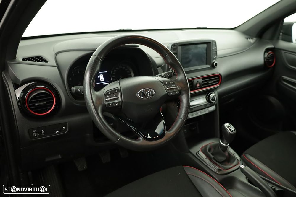 Hyundai Kauai 1.0 T-GDi Premium Pele/Tec.Vermelho - 7