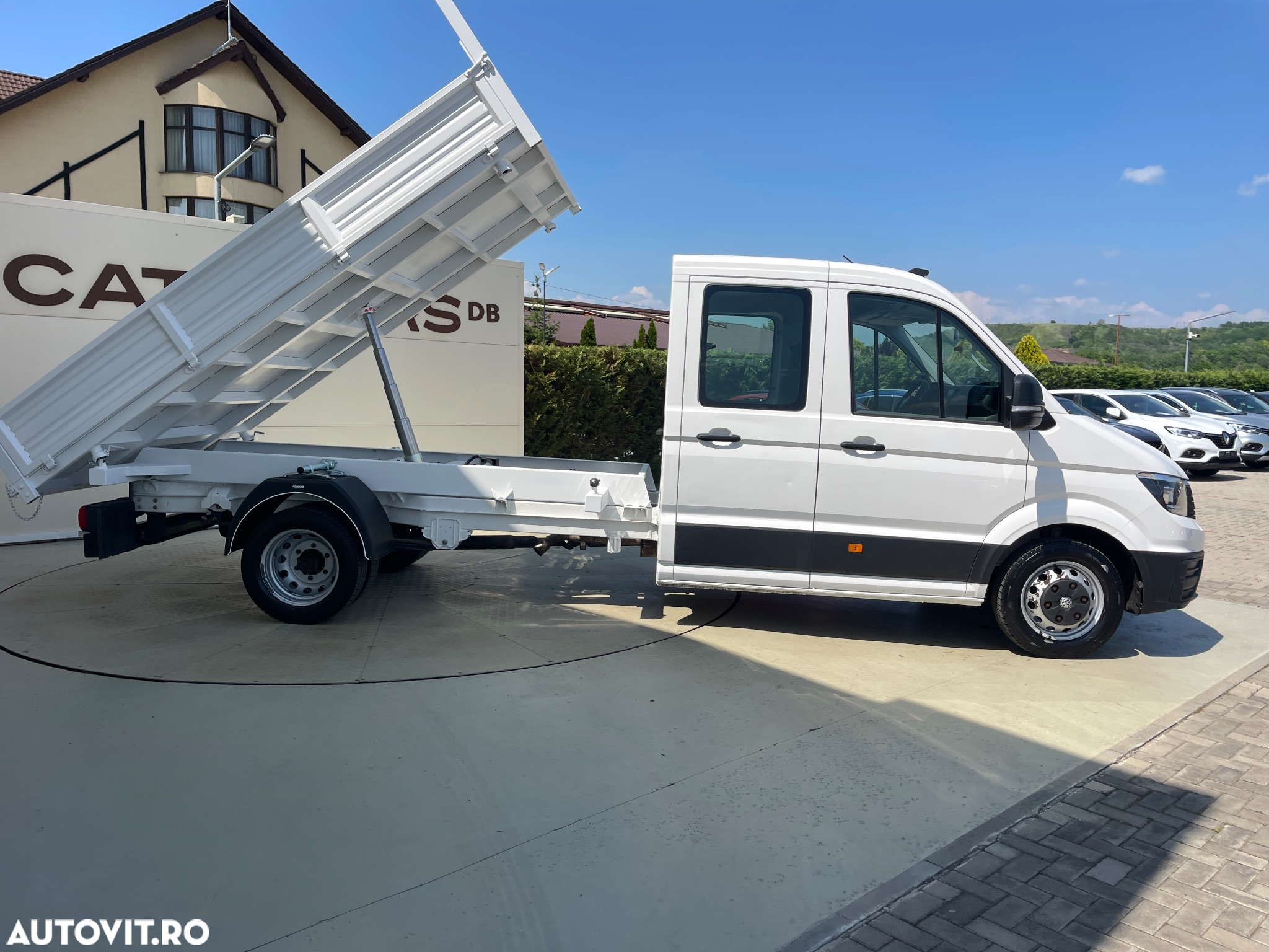 Volkswagen Crafter Doka 7LOCURI  PUNTE DUBLA  BASCULABIL - 4