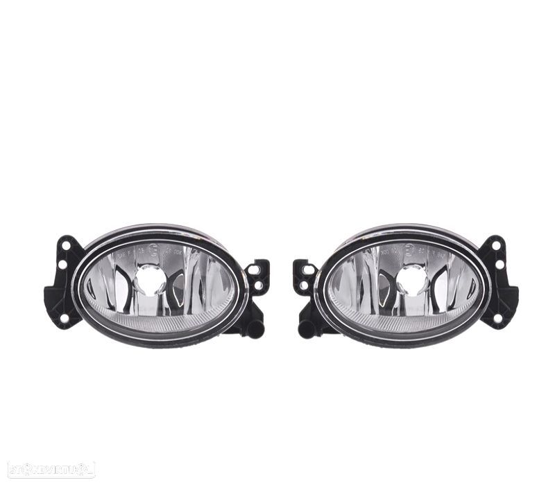 FARÓIS DE NEBLINA MERCEDES CRISTAL CLARO - 5