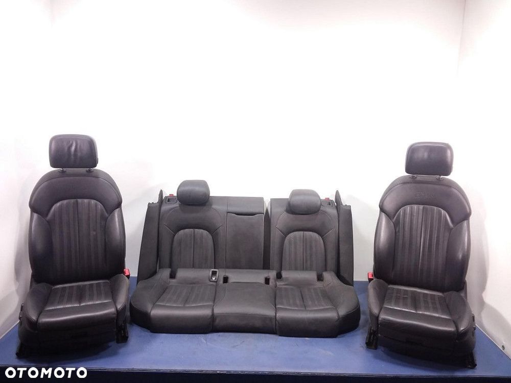 AUDI A7 I 4G FOTELE KANAPA KOMPLET SKÓRZANE S-LINE - 1