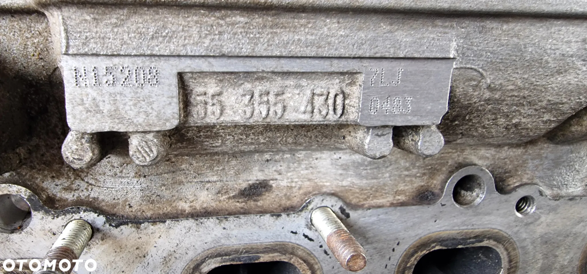 Głowica OPEL ASTRA H MERIVA  CORSA D 1.2 1.4 55355430 - 5