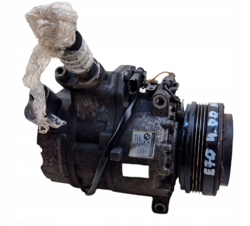 bmw x5 e70 06-13 3.0 diesle m57d kompresor sprężarka klimatyzacji 9185146 - 1