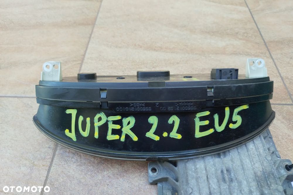 Zestaw startowy, komputer Continental SID208 sterownik silnika 2.2 HDI Euro5 130KM S180129101J / 9676721380 / 9691551980 do Fiat Ducato III Peugeot Boxer II Citroen Jumper II 2011-2015r, w komplecie: sterownik silnika stacyjka, kluczyk, moduł komfortu, immobilizer , licznik,  komplet do odpalenia auta, - 14