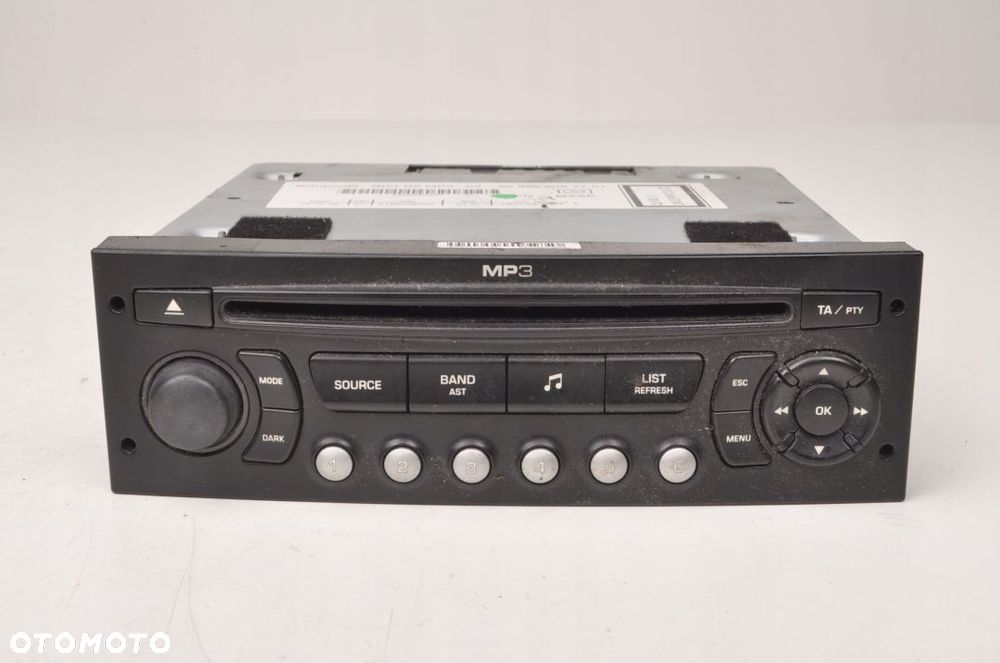 PEUGEOT 3008 RADIO CD MP3 9666650677 - 1