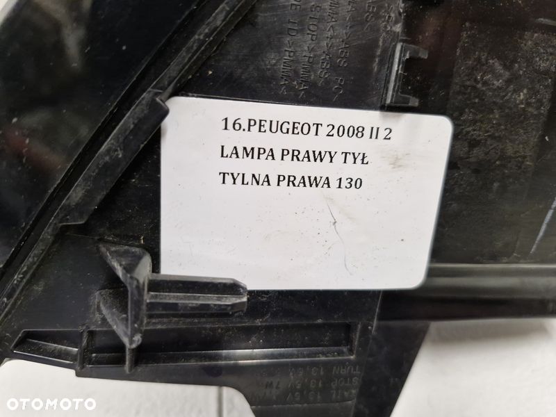 PEUGEOT 2008 II 2 LAMPA PRAWY TYŁ TYLNA PRAWA - 9