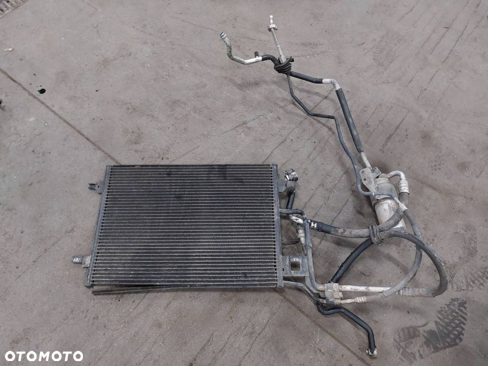 CHŁODNICA KLIMATYZACJI + PRZEWODY VOLKSWAGEN PASSAT B5 1.9 TDI 3B0260401 - 4