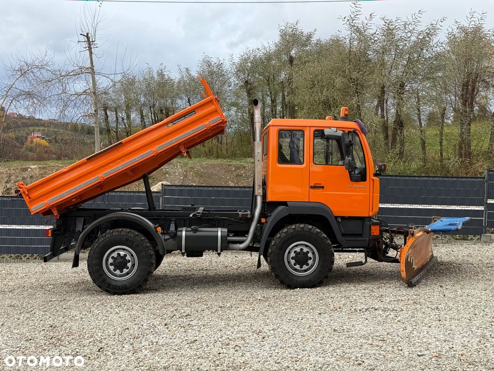 MAN * MAN 10-220 * Kiper Wywrotka Meiller * 4x4 * Zimowe Utrzymanie * Unimog * - 25