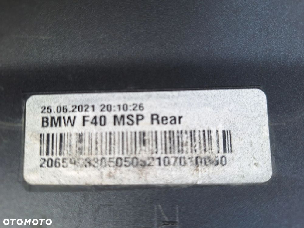 BMW 1 F40 M-PAKIET 19- NIE KLEJONY! ZDERZAK TYŁ TYLNY+WLOT LEWY ORYGINAŁ BMW 8070949 WYSYŁKA 24h - 11