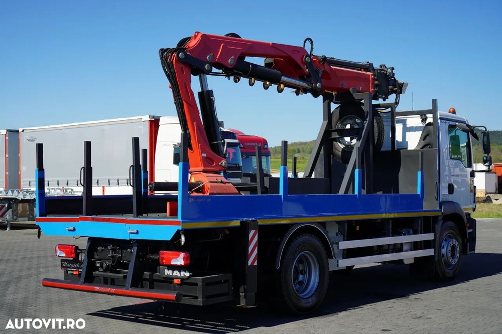 MAN TGM 15 .290 / HDS HC 190 + FORATOR 2 mb / FORMAT / RADIO CONTROL / EURO 6 / MANUAL / 2019 - 7
