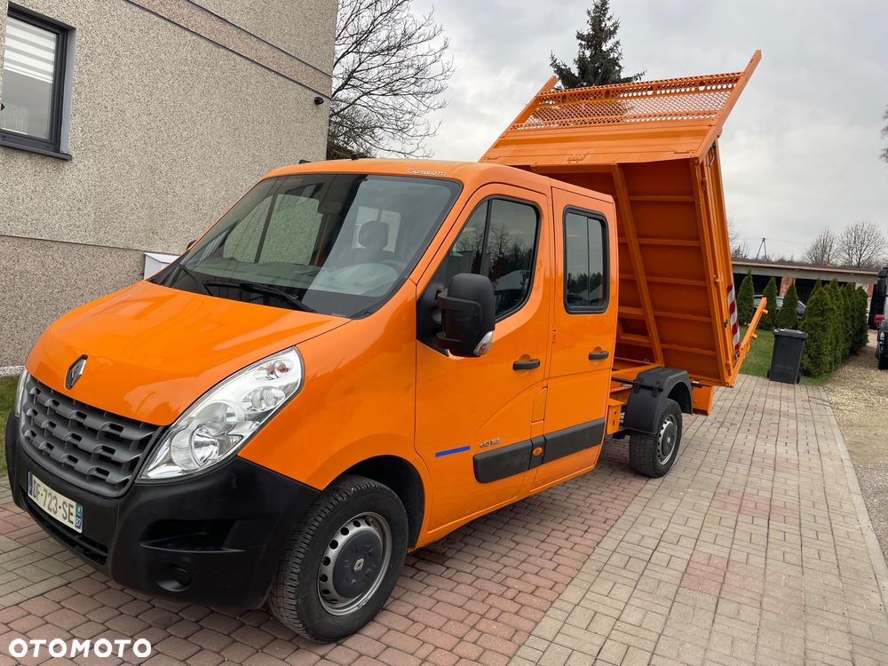 Renault Master Wywrotka Brygadówka  Dubel kabina  7 osób Mega Stan !!! - 20